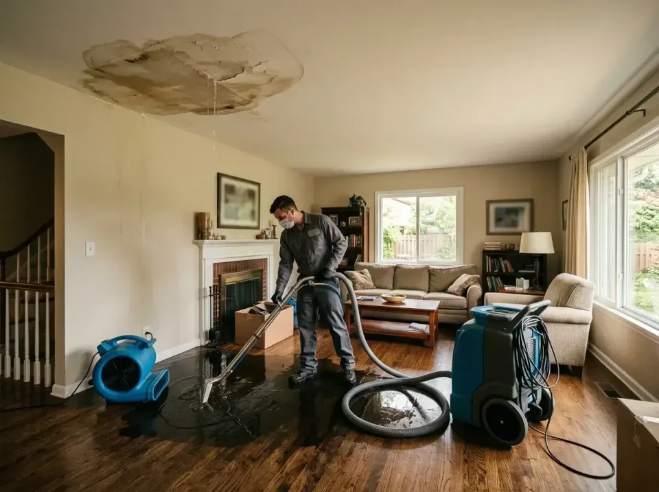 attic-pipe-burst-ceiling-drip-008 — frequently asked questions, Water Damage Restoration & Carpet Care in Gonzales, LA